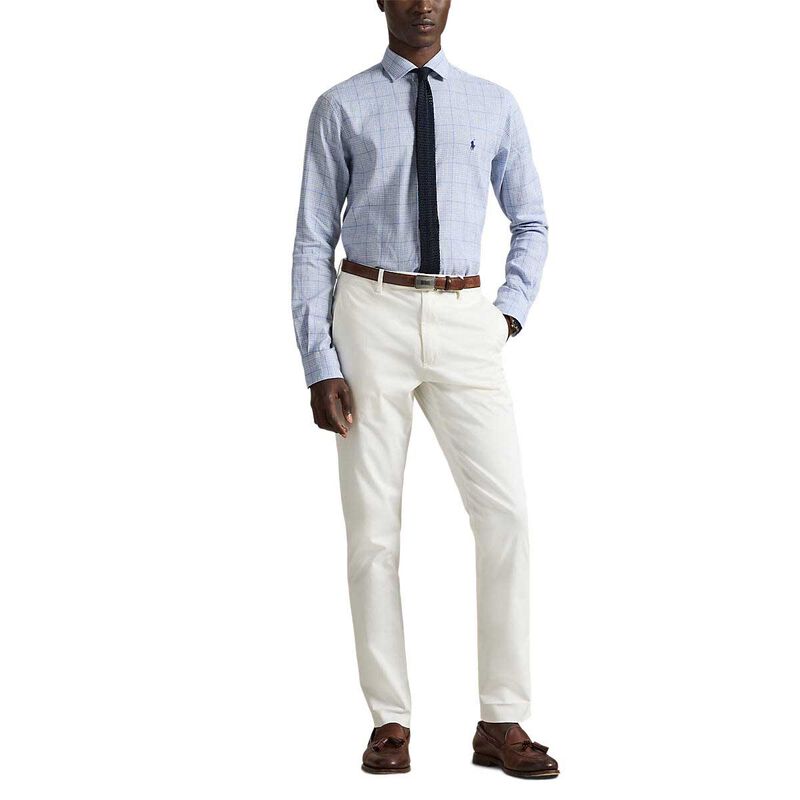 Polo Ralph Lauren Custom Fit Checked Linen-Blend Shirt image number 3